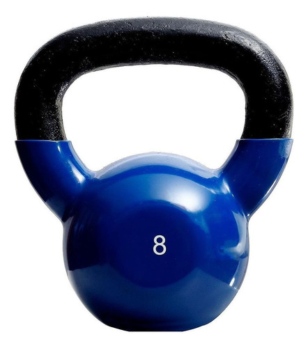 Pesas Rusa Kettlebell 8kg Fitness Fundicion Mancuerna Hierro