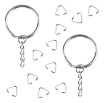 Comprar Argolla Llavero Sinfin Con Cadena + Triangulitos X 1000 Unid