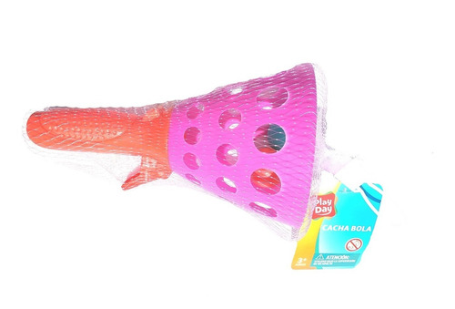 Cacha Bola Rosa Juega Solo O En Pareja Niños O Grandes 1 Pz