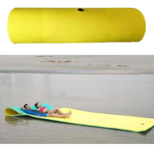 Alfombrilla De Agua Flotante, Con Diseño De Almohada
