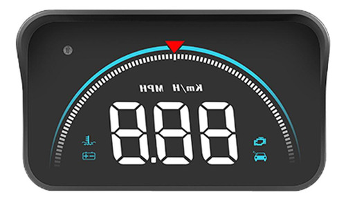 Ii M8 Velocímetro Digital Hud Display Parabrisas De Voltaje