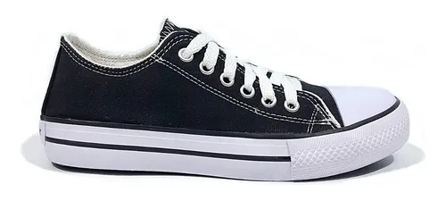 Zapatillas De Lona Con Cordones Mujer Urbanas ni star