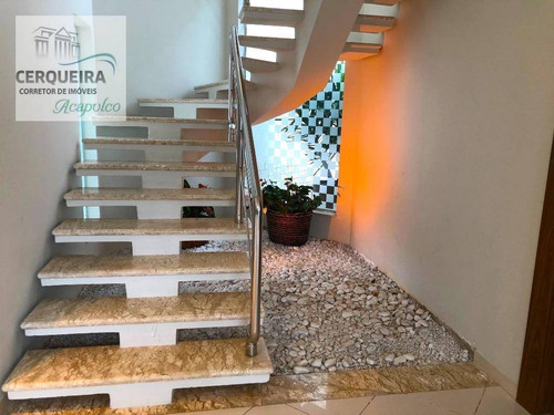 Casa À Venda, 750 M² Por R$ 3.500.000,00 - Acapulco - Guarujá/sp - Ca0486