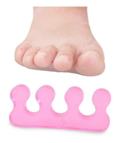 Espacador P/ Dedo Manicure E Pedicure Silicone Gel Mão Pés