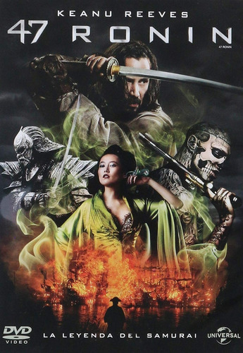47 Ronin La Leyenda Del Samurai Keanu Reeves Pelicula  Dvd