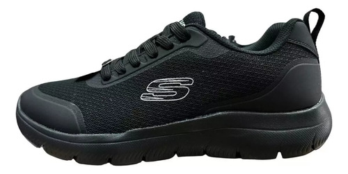 Tenis Deportivo Skechers Summits 20000mx/bbk Negro Original!