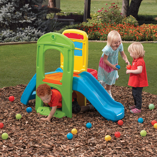Escalador Tobogán Para Niños Step2 Play Fun 10 Bolas