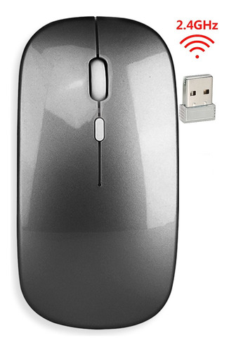 Mouse Delgado Inalámbrico Tipo Mac Slim Recargable - Otec