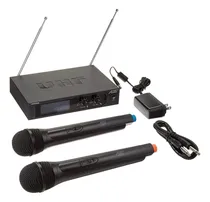Comprar Audio2000s S6026 Sistema De Dos Canales Con Dos Micrófonos