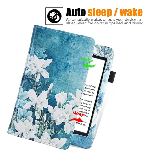 Funda C/soporte Kindle Paperwhite 5a/6a/7a Gen 2012-2017 /6 Azul