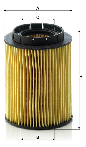 Filtro Óleo Mann-filter Hu932/6n Compatível Com 021115561b