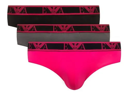 Paquete 3 Briefs trusa Emporio Armani Original Certificado