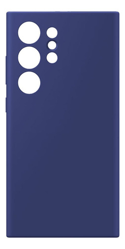 Protector Para Samsung S24 Ultra Silicona Azul 