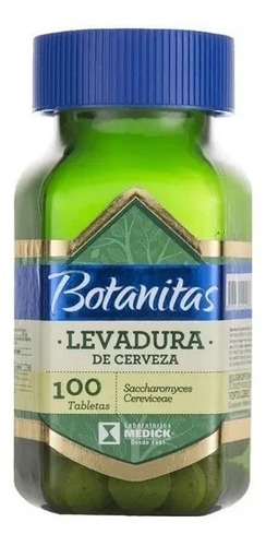 Levadura De Cerveza X 100caps Proteina Natural