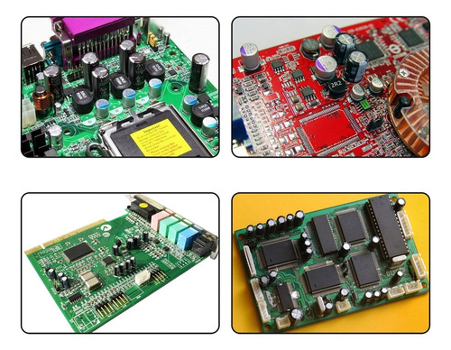 Tecneu Kit 500 Piezas de Capacitores Electrolíticos 24 Valores 0.1uf A 1000uf