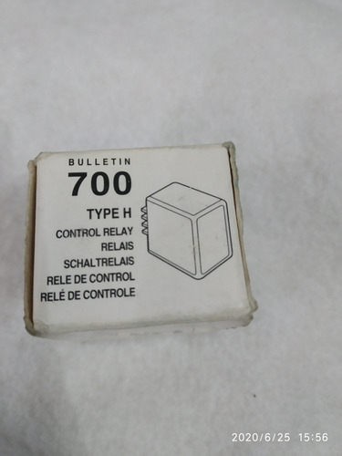 Relevador Allen Bradley (6pzs) 24v Ac/dc 8 Pines 700-hf32a24 (Usado)