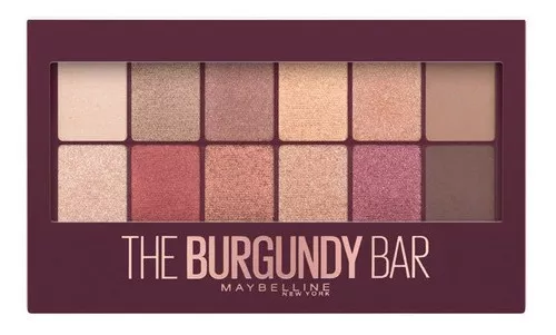 Segunda imagen para búsqueda de maybelline the burgundy bar palette