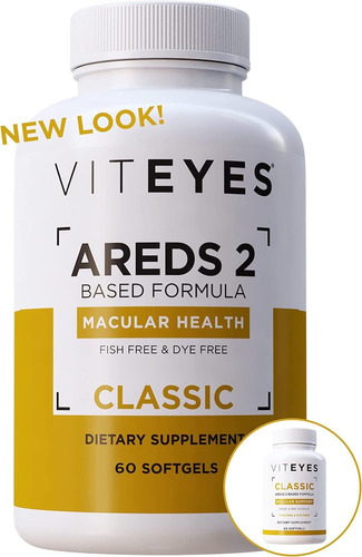 Viteyes Areds 2 Classic Macular Formula Softgels Eye For Vis