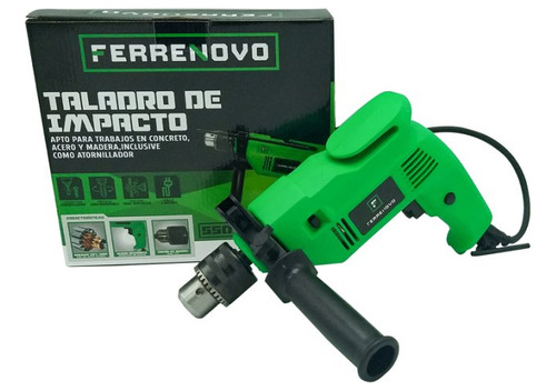 Taladro Ferrenovo 1/2 550 Watts 110v/60hz Fn-23000