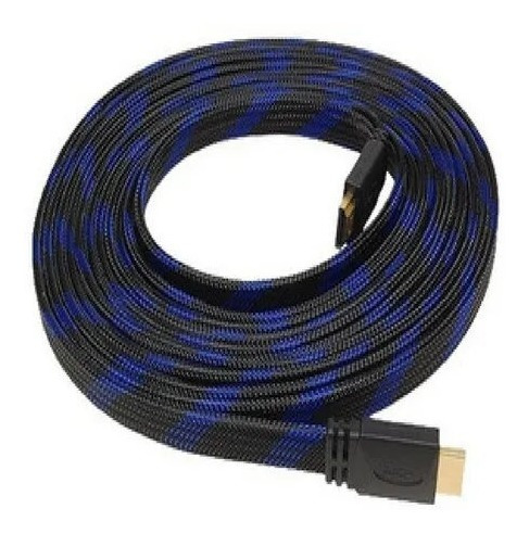 Cable Plano Reforzado Hdmi 3.0 Metros Wash Wch-206-3