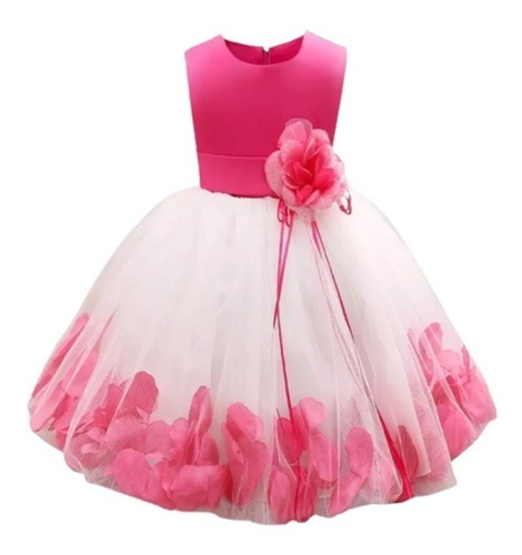 Bello Vestido Princesa De Niña Bebe Infantil Fiesta Bautizo9