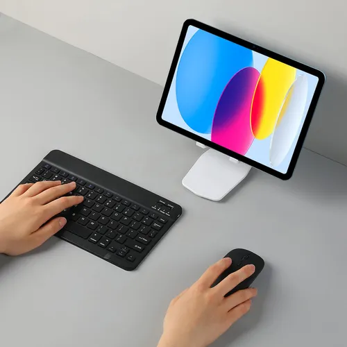 Combo De Teclado Y Ratón Acolarid Recargable Bluetooth