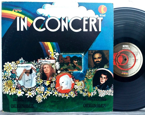 Varios - In Concert - Lp - Foxy Telex Lipps Inc Foghat Etc