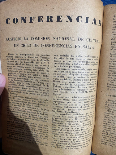 Guia Quincenal 38 Y 39 Feb Mar 1949 Comision Nac De Cultura (Usado)