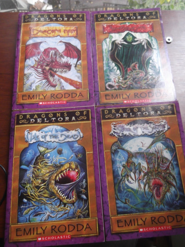 Dragons Of Deltora Emily Rodda 4 Tomos En Ingles Ilustrado