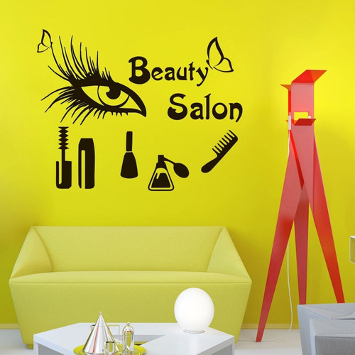 Vinil Decorativo Para Estética O Salón De Belleza 80 Cms