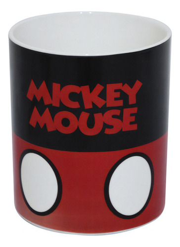 Caneca De Porcelana Mickey Mouse 370ml Disney 17020mk