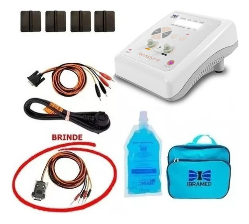 Neurodyn Iii Ibramed Tens Fes Burst Fisioterapia 2 Canais