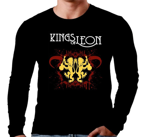 Camiseta Manga Longa King Of Leon Ref=565