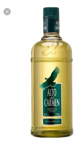 Pisco Chileno Alto Del Carmen 35 Especial  750ml