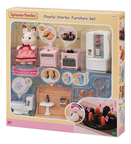  Sylvanian Families Accesorios Para La Casa Madre Ternurines