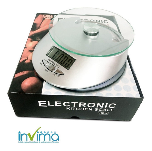 Balanza Gramera Digital De Cocina 5000 Gramos 5 Kilos Tara
