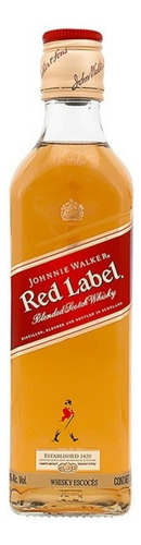 Whisky Johnnie Walker Red Label 375cc De Coleccion