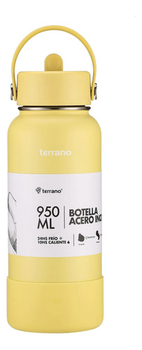 Botella Térmica Agua Terrano 950ml. C/pico. Y Accesorios