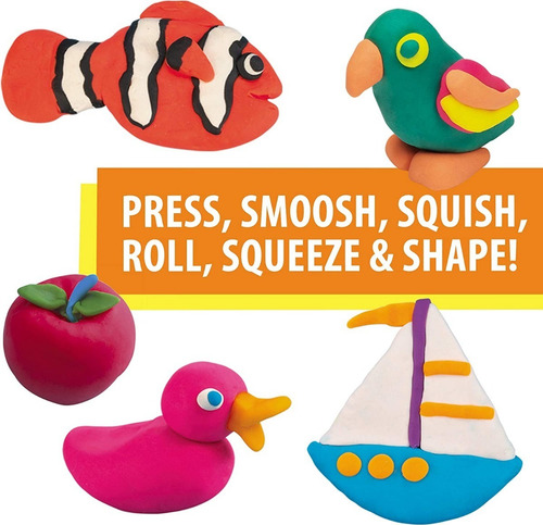 Imagen 2 de 4 de Play Doh Masa Moldear Set 10 Colores 2 Onzas 560 Gramos