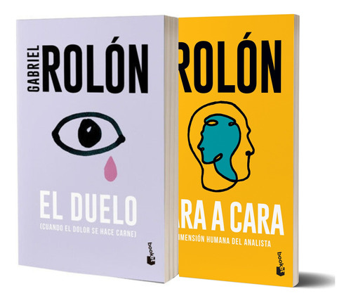 Pack El Duelo Booket + Cara A Cara Booket - Gabriel Rolón