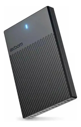 Case Externo USB 3.0 Exbom Gaveta Hd Sata 2.5 Notebook Slim 5 Gbps Cor Preto