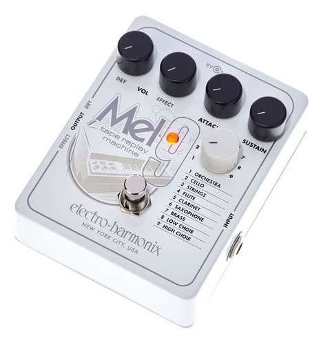 Pedal Electro-harmonix Mel9 Tape Replay Machine + Cable Inte