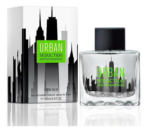 Perfume Original Urban Seduction Black Edt 100ml Hombre