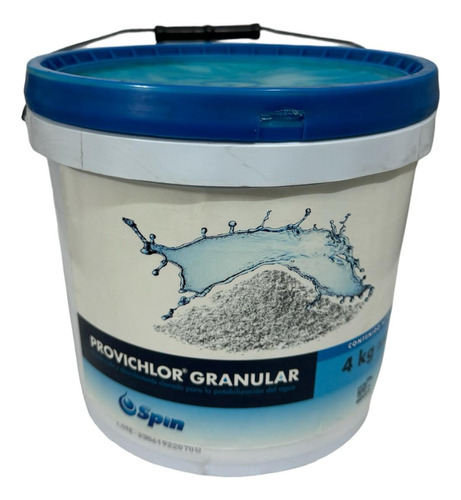 Provichlor Cloro Granular 4kg Grado Alimenticio Agua Potable