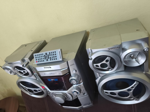 Minicomponente Panasonic Sa-tm41 Plateado (Usado)