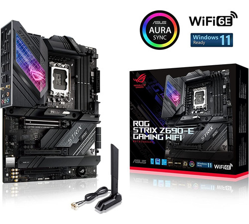 Asus Rog Strix Z690-e, Compatible Con Ddr5 Y Windows 11