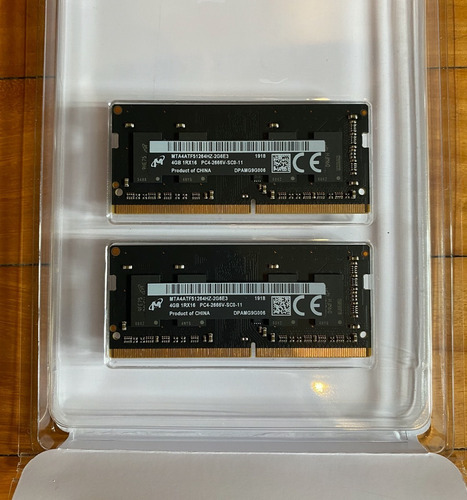 Memorias iMac 2019 - 8gb - 100% Originales De Apple Sin Uso!