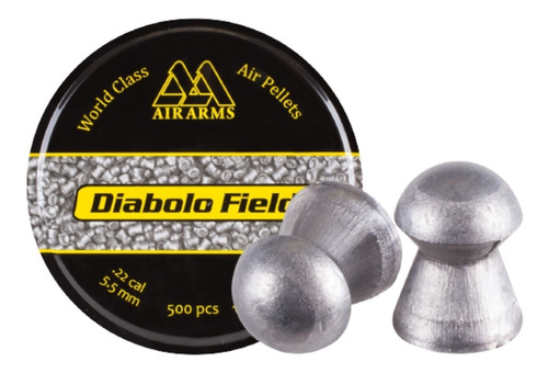 Pellets Diábolo Field .22 Cal 5.5mm Xchws C