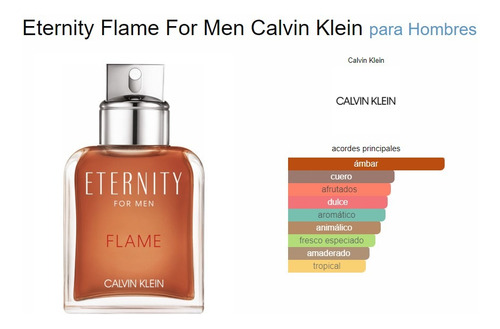 Perfume Calvin Klein Eternity Flame Edt 100ml De Caballero