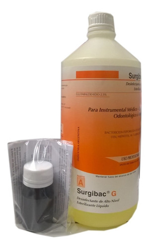 Surgibac G - Glutaraldehído Al 2,5% Bidón X 1 Lt